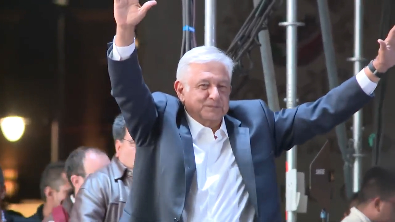 López Obrador presidente electo
